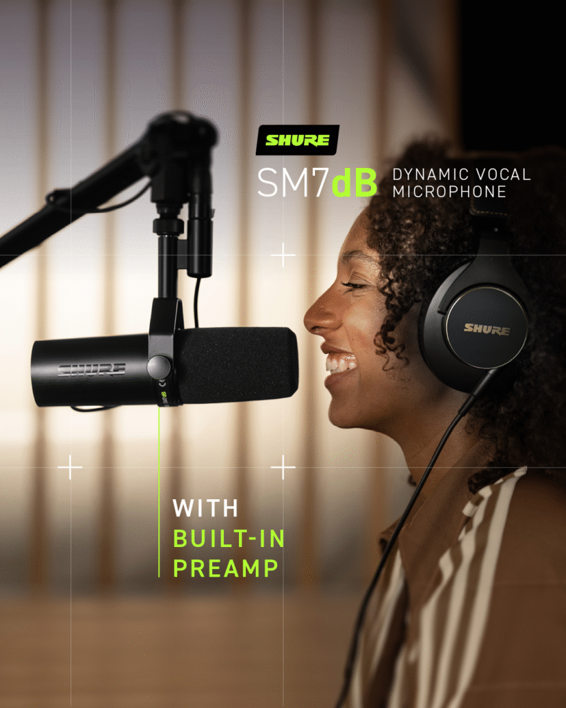 Microphone SHURE SM7dB